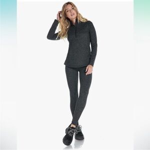 Kyodan- Sz XL- Black/Grey- Women’s Houndstooth Winter Legging- Soft & Tall